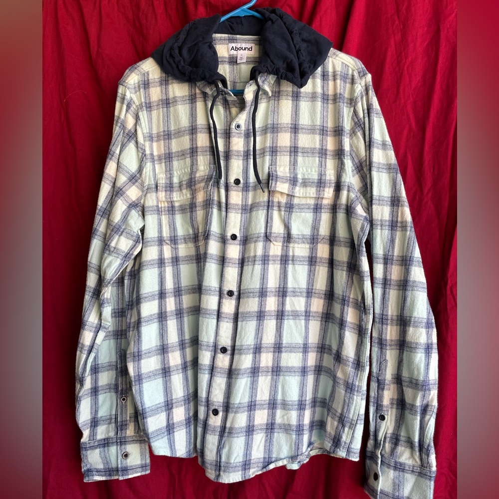 Abound Hooded Flannel